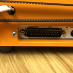 This is the parallel port on the back of the Stepcraft-2 machine. 